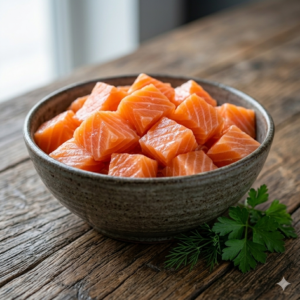 Norwegian Raw Salmon 200 gm Chunks